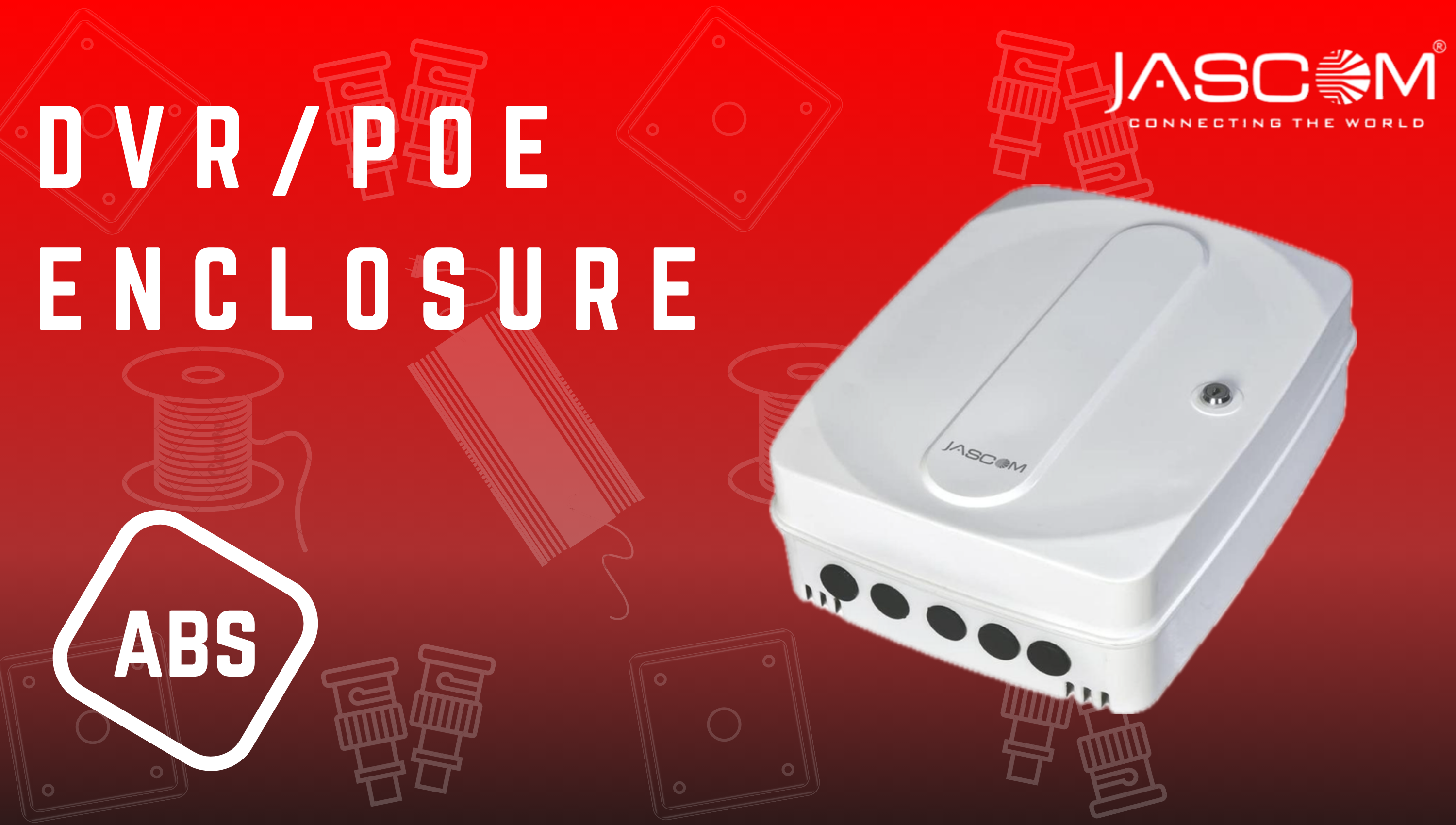 JASCOM DVR/POE Enclosure